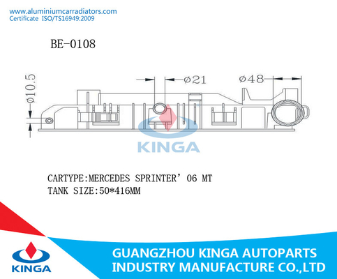 La bonne TA en plastique OEM9065000002/0101/0202 du sprinter 06 de Mercedes de radiateur de réservoir fournisseur