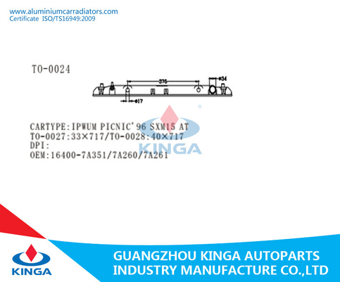 16400-20050 réservoir en plastique de radiateur de réparation de l'eau de TOYOTA pour CAMRY'95-96 MCV10/MCX10 fournisseur