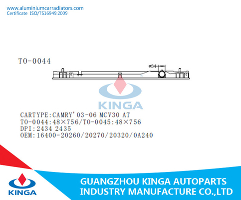 Réservoir d'eau en plastique de radiateur de système de refroidissement de voiture pour Toyota 2003 CAMRY MCV30 à OEM16400-20260 fournisseur