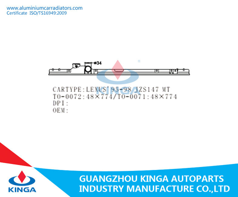 16400-46180 réservoir en plastique de radiateur de réparation de l'eau pour TOYOTA LEXUS'95-98 JZS149 fournisseur