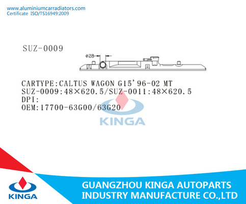 Réservoir de dessus de radiateur de rechange pour le chariot G15'96-02 d'OEM 11700-63G11/63G12 Suzuki Caltus à fournisseur