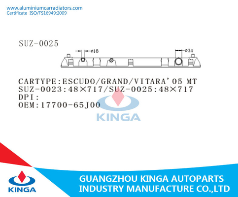 TA d'ESCUDO en plastique/GRANDE/VITARA 05 de remplacement de réservoir de radiateur de système de refroidissement fournisseur