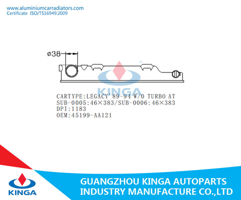 LEGACY'89-94 SANS TURBO au réservoir en plastique d'OEM 45199-AA121Right de réservoir de radiateur fournisseur