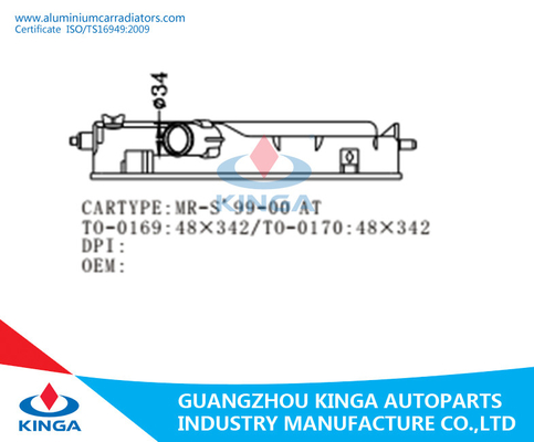 Réservoir en plastique de radiateur automatique en aluminium pour MME 1999 de Toyota 2000 À fournisseur